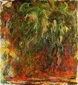 Trauerweide Giverny Claude Monet impressionistische Blumen